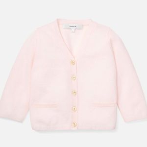 Vince Camuto Baby Cashmere Cardigan size 6-9 months soft pink